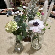 富山第一ホテルの写真｜ゲスト卓装花