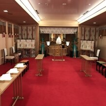 帝国ホテル 東京の画像｜神殿も見せていただきました。