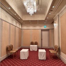 帝国ホテル　大阪の写真｜親族控え室