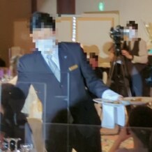 札幌グランドホテルの写真｜コロナ対策で透明のボード付き