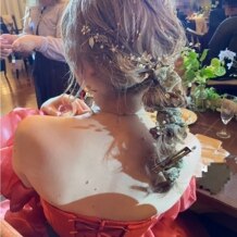 グランラセーレ　レガロの写真｜こだわったヘアアレンジ