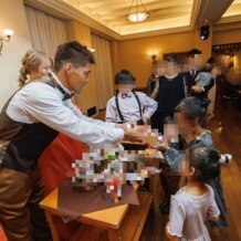 グランラセーレ　レガロの写真｜子供の参列者にお菓子のプレゼント