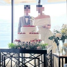 Hilton Odawara Resort & Spaの写真｜2段ケーキ