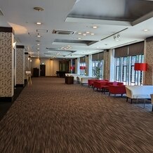ホテルフラッグス 九十九島の写真｜会場の外の廊下も広くて素敵でした