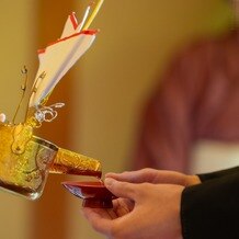 料亭　か茂免（かもめ）の画像｜人前式の様子。