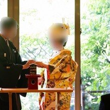 料亭　か茂免（かもめ）の画像｜人前式の会場。