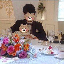 セントパトリック・チャーチ／ロイヤルホールヨコハマの写真｜披露宴会場の装花