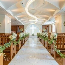 ホテルクラウンパレス浜松の写真｜挙式会場｜2024-11-19 22:38:46.0ちゃむさん投稿