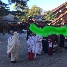 熱田神宮会館の画像｜挙式の前に親族、友人で参拝しました。