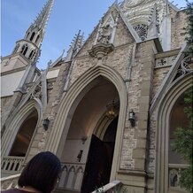 Wedding of Legend ＧＬＡＳＴＯＮＩＡ（グラストニア）の画像｜教会外観。天気次第ですが、このときはたまたま青空で、とても素敵に見えました。