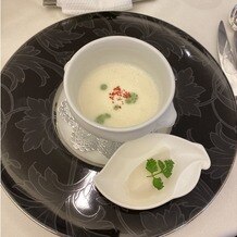 Wedding of Legend ＧＬＡＳＴＯＮＩＡ（グラストニア）の画像｜季節限定コースのスープ料理