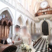 Wedding of Legend ＧＬＡＳＴＯＮＩＡ（グラストニア）の画像｜挙式、新郎新婦入場後