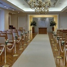 如水会館の画像｜広いチャペル