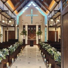 Ｏｒａｎｇｅ　Ｖｅｒｔ（オランジュ：ベール）の写真｜挙式会場｜2025-08-19 22:39:22.0あやかさん投稿