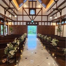 Ｏｒａｎｇｅ　Ｖｅｒｔ（オランジュ：ベール）の写真｜挙式会場｜2025-08-19 22:39:22.0あやかさん投稿