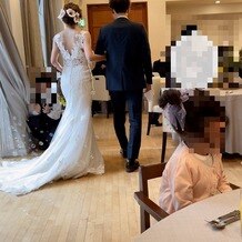 アンジュールハウスの画像｜新郎新婦入場