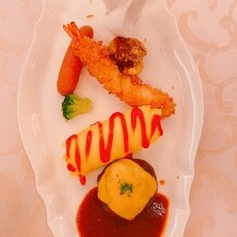 明治神宮・明治記念館の画像｜子供のメイン料理です！美味しそうでした！