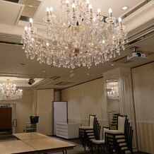 オリエンタルホテル 東京ベイの画像｜披露宴会場のがハーフサイズでも結構大きく感じました。