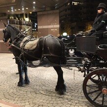 ウェスティンホテル東京の画像｜新郎新婦が乗る馬車です。