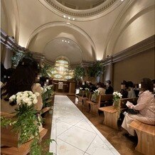 ウェスティンホテル東京の画像｜バージンロード