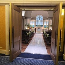 ウェスティンホテル東京の写真｜チャペル入口