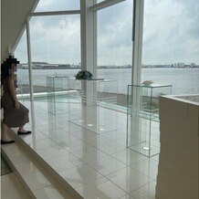 クレール　ベイサイド（ＣＲＥＥＲ　ＢＡＹＳＩＤＥ）の画像｜新郎新婦立つ場所からの眺め