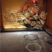 横浜ベイホテル東急の画像｜神殿入口の装飾