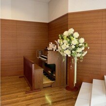 ウェディングスホテル・ベルクラシック東京の写真｜チャペルオルガン
