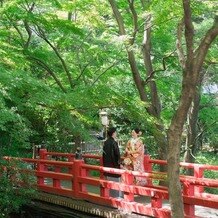 ホテル椿山荘東京の画像｜庭園内での写真撮影