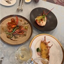 奈良ホテルの写真｜魚のメイン料理3種