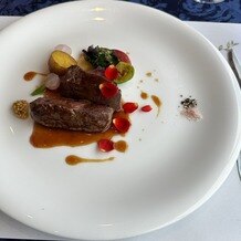 ホテルニューオータニ高岡の写真｜試食時の料理です。お肉が柔らかく美味しかったです。