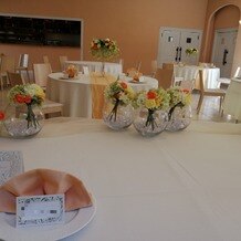 フラールガーデン春日部の写真｜新婦・新郎の席からみた別館の会場