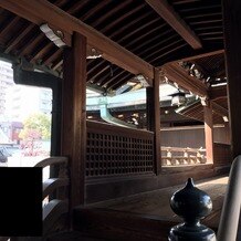 大阪天満宮の画像｜本殿へ繋がる渡り廊下