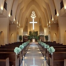 ロイヤルパーク　アルカディアの写真｜聖アルカディア教会です。車椅子も通るスペースがありました。