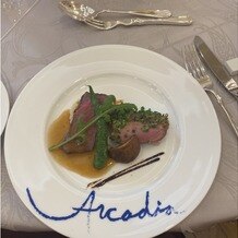 Wedding World ARCADIA SAGA（ウェディングワールド・アルカディア佐賀）の画像｜メインのお肉料理です。