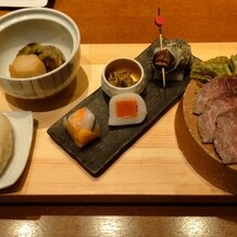 響 風庭 赤坂（HIBIKI）の画像｜和食フルコースからの抜粋メニューでした。
