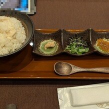 響 風庭 赤坂（HIBIKI）の写真｜ブライダルフェア、試食（お茶漬け）