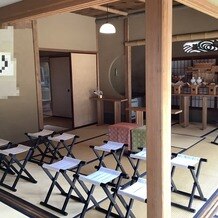 迎賓館　サクラヒルズ川上別荘の画像｜神前式ができる別邸。素晴らしい建物ですが、少し狭いのが気になりました。