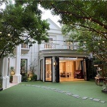 麻布迎賓館の写真｜披露宴会場のガーデンスペースです