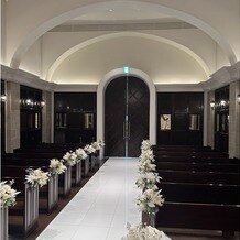アーカンジェル迎賓館　宇都宮の画像｜チャペル奥から振り向いて撮影