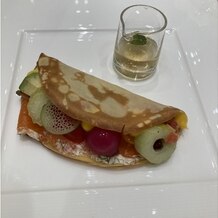 アーククラブ迎賓館　広島の画像｜初めに出てきた料理です。
1番美味しかったです。