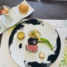 アーククラブ迎賓館　新潟の写真｜にんじんスープと、隣のホタテの前菜がすごくおいしかったです。