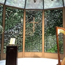 アーヴェリール迎賓館　名古屋の画像｜森のチャペル、光が差し込んでアロマがたかれているのでとても気持ちいいです。