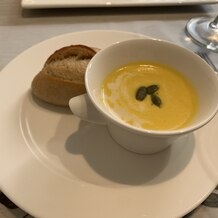 山手迎賓館　横浜の画像｜カボチャのスープとパン