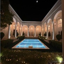 アーセンティア迎賓館　浜松の写真｜夜のガーデン