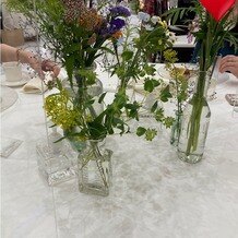 アクアテラス迎賓館 &nbsp;新横浜の画像｜テーブルのお花