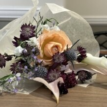ベイサイドパーク迎賓館　千葉みなとの写真｜いただいた花束です