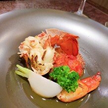 ガーデンヒルズ迎賓館　松本の画像｜エビと野菜のオシャレな試食でした。