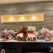 ヒルサイドクラブ迎賓館　徳島の写真｜ウエイトベア、花束