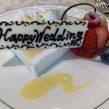 ホテルプラザ勝川の写真｜いちじくのケーキでした。
個人的には甘さが強めのケーキでした。